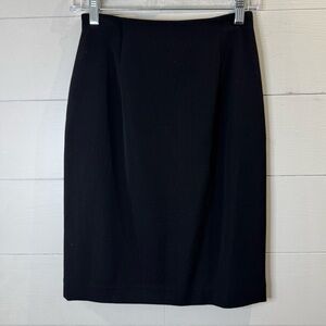 Ralph Lauren Women's Elegant Black Pencil Skirt Size Small